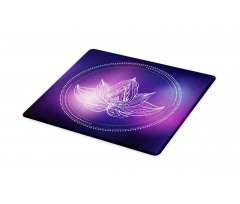 Lotus Flower Space Cutting Board