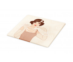 Brunette Flapper Cutting Board