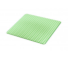 Green White Gingham Cutting Board