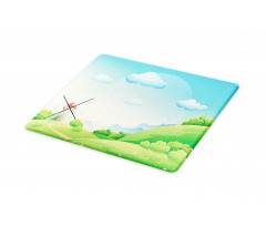 Cartoon Country Landscape Cutting Board