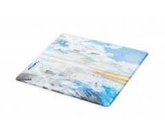 Oil Painting Beach Summer Cutting Board