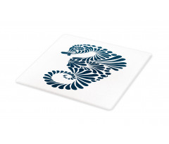 Abstract Curvy Form Cutting Board