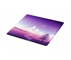 Mountain Scenery Cutting Board