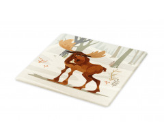 Funny Elk Mascot Cutting Board