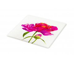 Flower and Vibrant Petals Cutting Board