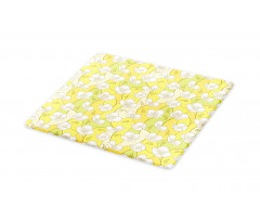 Delicate White Petals Cutting Board