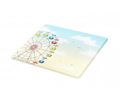 Colorful Cars Sky Cutting Board