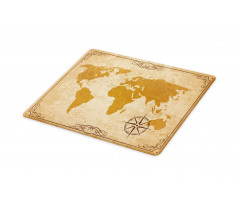 Vintage Cartography Art Cutting Board