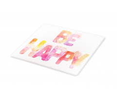 Watercolor Inscription Art Cutting Board