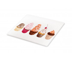 Cakes with Frosting Topping Cutting Board