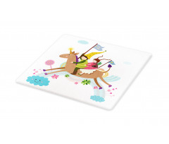 Fairy Cartoon Composition Cutting Board