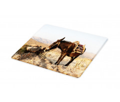 Greek Donkey in Mountains Cutting Board