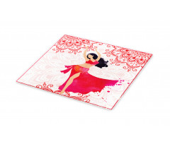 Belly Dancer Woman Cutting Board