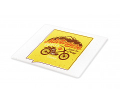 Retro Poster Words Cutting Board