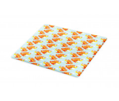 Fire Bird Feathers Cutting Board