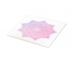 Oriental Yoga Round Cutting Board