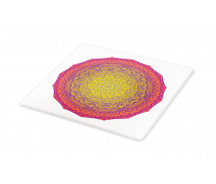 Vivid Abstract Medallion Cutting Board