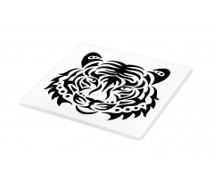 Wild Tiger Head Cutting Board