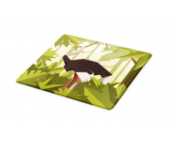 Jungle Animal Fractal Style Cutting Board