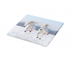 Purebred Horses Wild Cutting Board