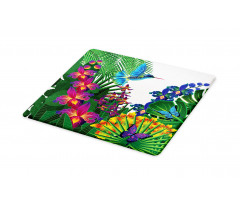 Vibrant Tropical Jungle Cutting Board