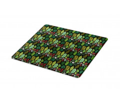 Variety of Vintage Leaves Cutting Board