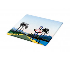 Nevada America in Cartoon Cutting Board