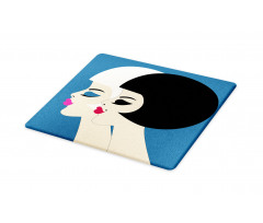 Bob Haircut Twin Ladies Cutting Board