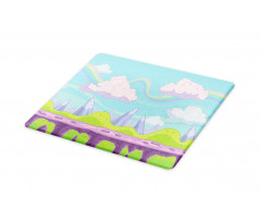 Abstract Fairy Tale Scene Cutting Board