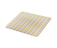 Tropical Yellow Parrot Birds Cutting Board