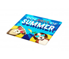 Dogs Days of Summer Cutting Board