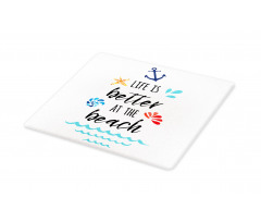 Travel Anchor Wave Cutting Board