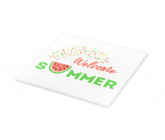 Welcome Summer Theme Cutting Board