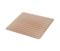 Checkered Folkloric Vibrant Cutting Board