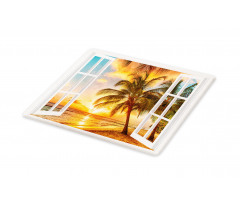 Sea Ocean Palms Scenery Cutting Board