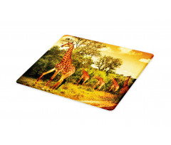 Safari Animals Cutting Board