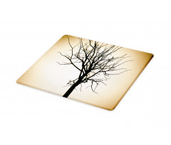 Barren Tree on Ombre Cutting Board