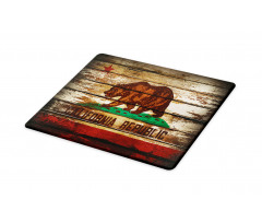 California Flag Rustic Boards Cutting Board