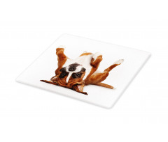 Funny Playful Puppy Image Cutting Board