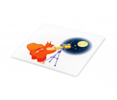 Animal with a Telescope Cutting Board