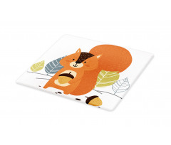 Woodland Trees and Animal Cutting Board