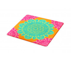 Blossoming Flower Pattern Cutting Board