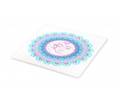 Colorful Mandala Sign Cutting Board