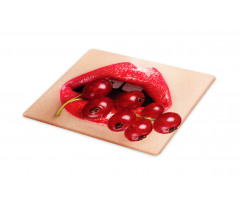 Red Current Berry Branch Image Cutting Board