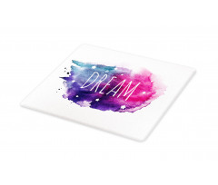 Words with Stars Watercolors Cutting Board