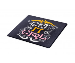 Get It Girl Typography Cutting Board
