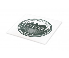 Aged America Emblem Ohio Cutting Board