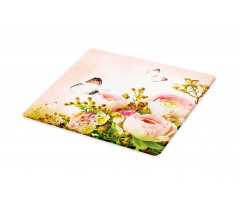 Blossoming Feminine Roses Cutting Board