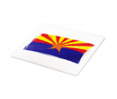 Grunge Design State Flag Cutting Board