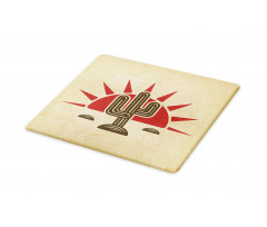 Tribal Saguaro and Sun Cutting Board